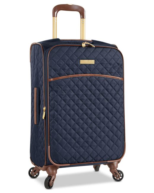 Anne Klein Blue Bellevue 21" Carry-on Spinner Suitcase