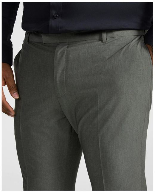 Johnny Bigg Black Big & Tall Moore Hyperstretch Slim Pant for men