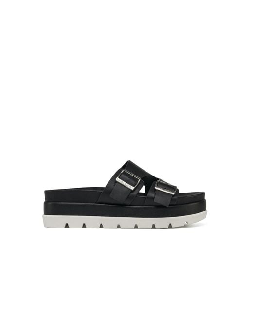 J/Slides Black Bianca Sandal
