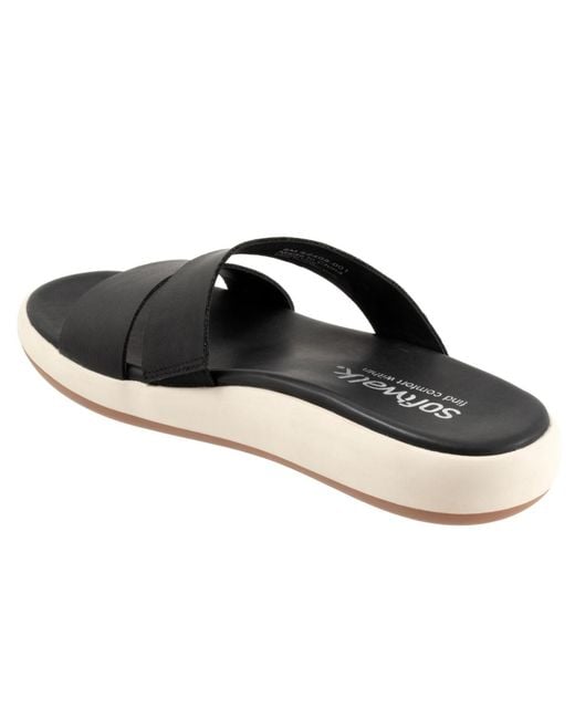Softwalk® Black Jenna Sandals