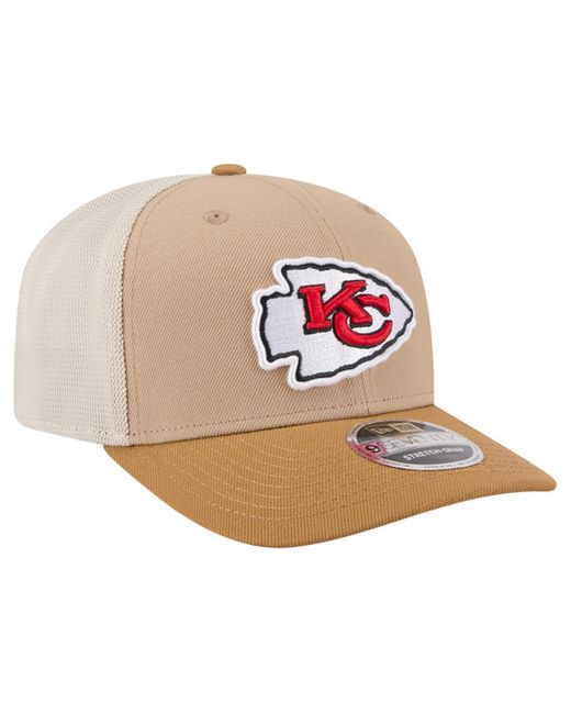 KTZ Pink Â Kansas City Chiefs Two-tone Trucker 9seventy Adjustable Hat for men