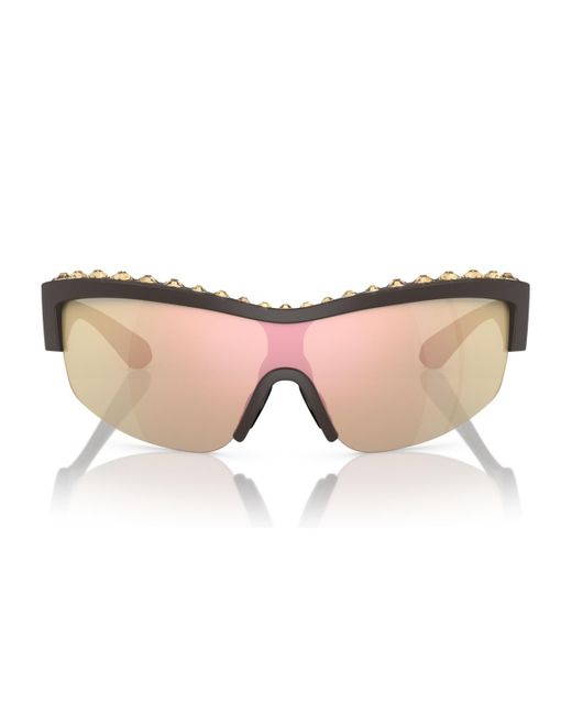 Swarovski White Sunglasses