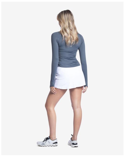 BloqUV Blue Upf 50+ Drawstring Crew Top