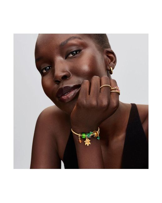 Pascal Pandora PANDORA Disney Tangled Pascal Color Changing Charms in Green | Lyst