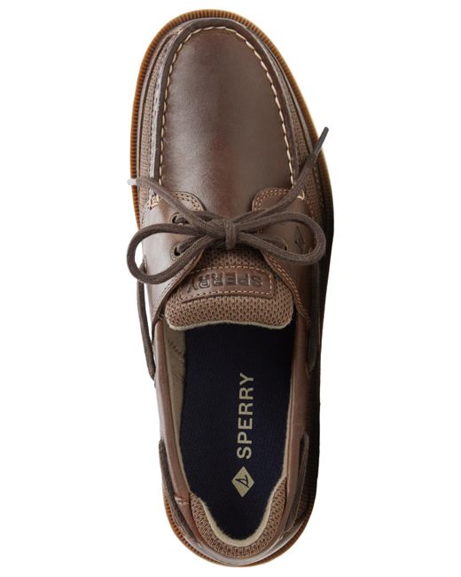 Sperry Top-Sider Brown Surveyor 2-eye Boat Shoe for men