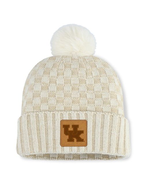 Fanatics Natural Kentucky Wildcats Blaze Pom Knit Hat for men