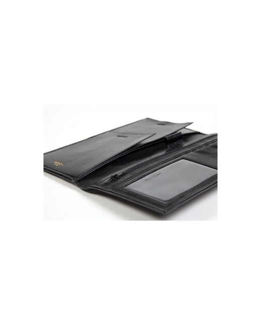 Bosca Black Old Leather Collection Case for men