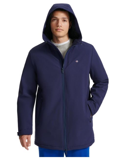 Champion Blue Performance Hooded for men