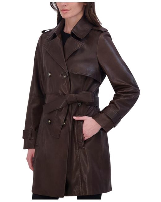 T tahari abbey wrap coat hot sale