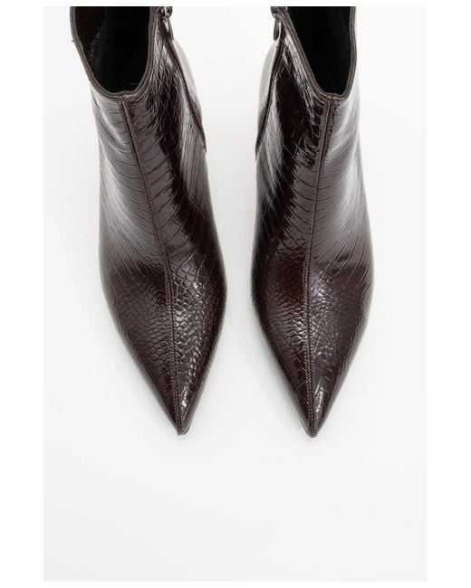 Prologue Shoes Black Noya Stiletto Boot ()
