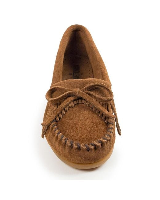 Minnetonka Brown Kilty Hardsole
