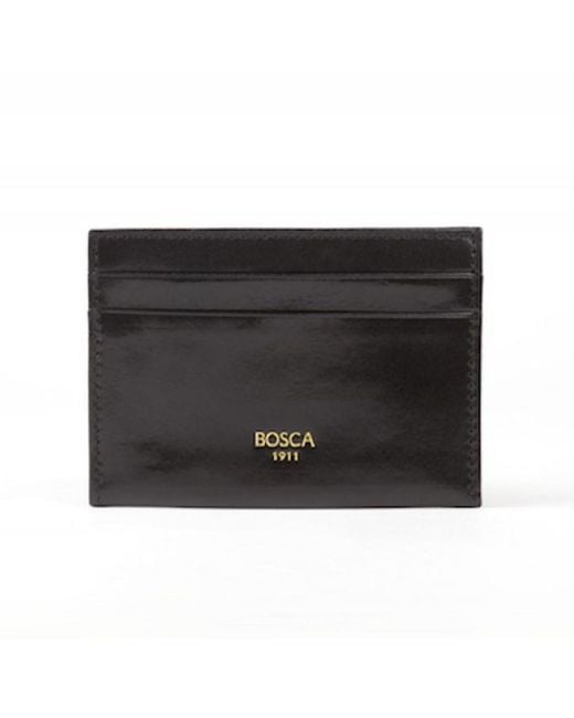 Bosca Black Old Leather Collection for men