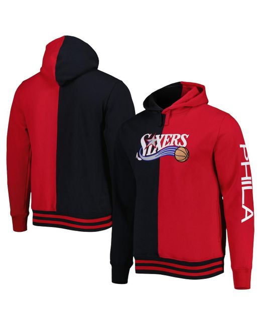 Mitchell & Ness Red Black for men