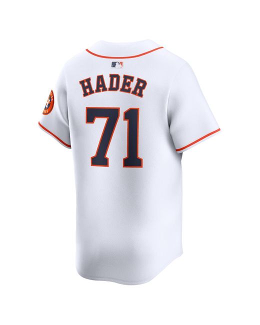 Nike White Josh Hader Houston Astros Home Limited Player Jersey for men