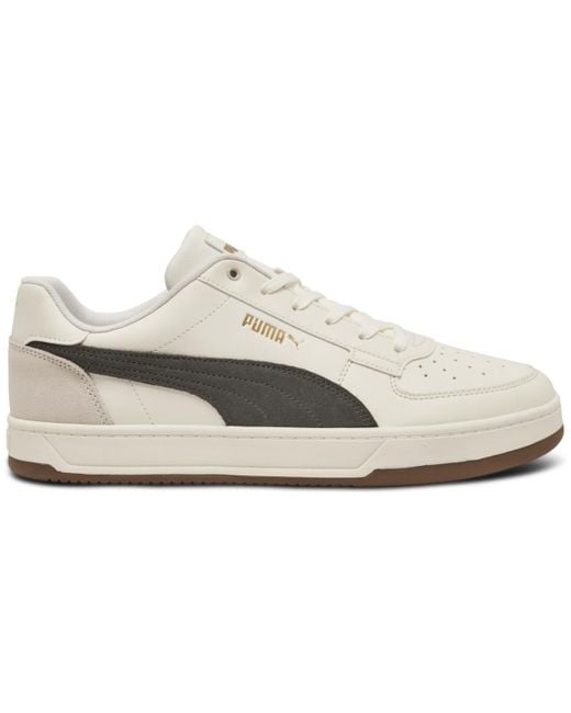 PUMA White Caven 2.0 Suede Casual Sneakers From Finish Line for men
