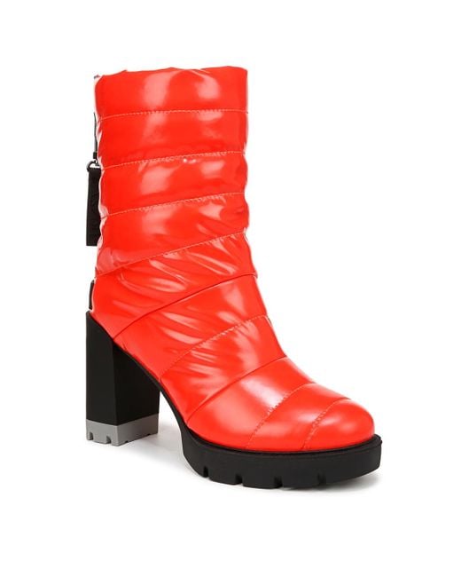 Naturalizer Crosswalk (attachable Legwarmer in Red Lyst