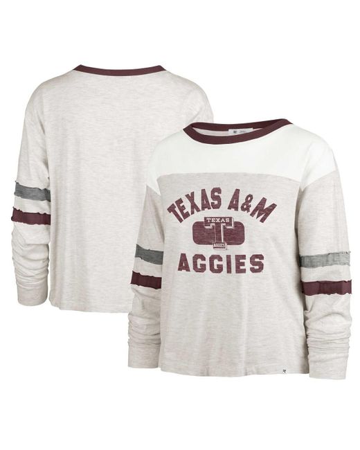 '47 Multicolor Texas A M aggies Vault All Class Lena Long Sleeve T-shirt