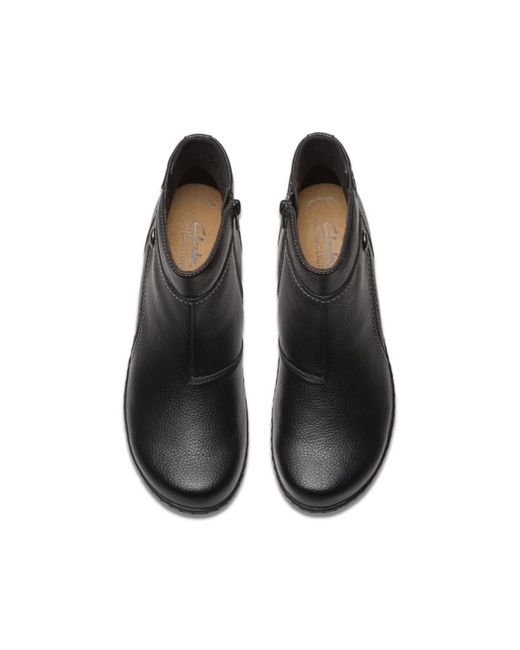 Clarks Black Collection Ashland Mabel Flat Boots