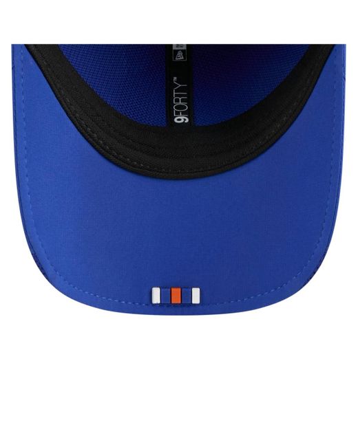 KTZ Blue Seattle Seahawks 2025 Sideline Throwback M-crown 9forty Adjustable Hat for men