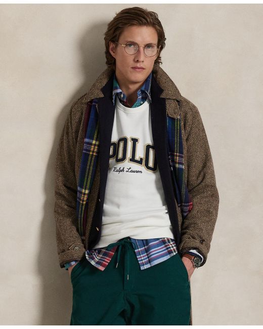 Polo Ralph Lauren Natural Logo Fleece Sweatshirt for men