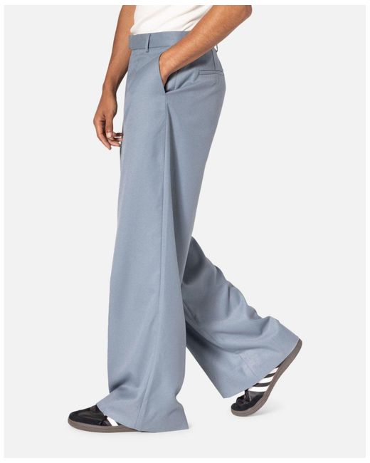 MNML Blue Played Suit Pants for men