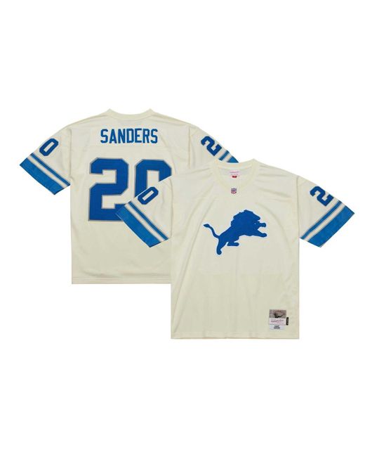 Mitchell & Ness Barry Sanders Detroit Lions Chainstitch Legacy Jersey