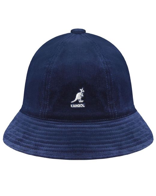 Kangol Blue Cord Casual Bucket Hat for men