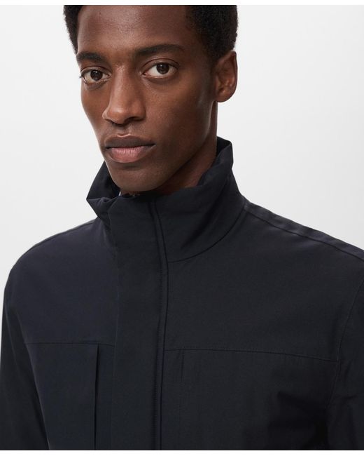 Mango Blue Thermolite Padding Waterproof Jacket for men