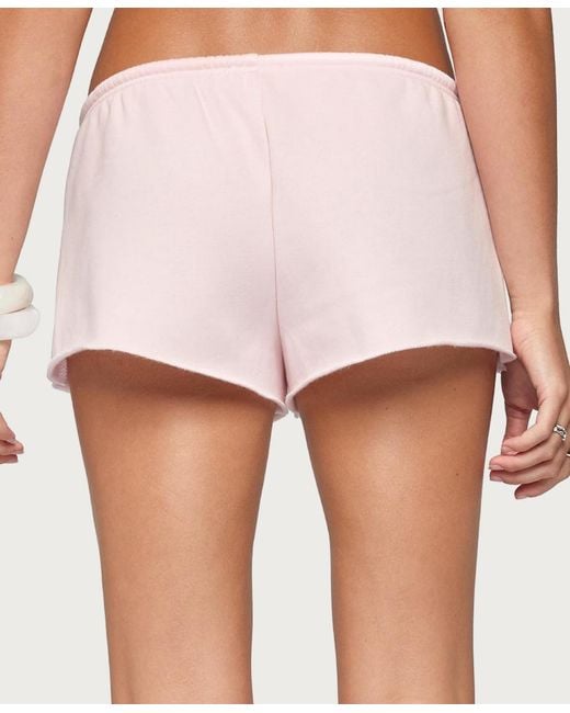 Edikted White Bites Shorts