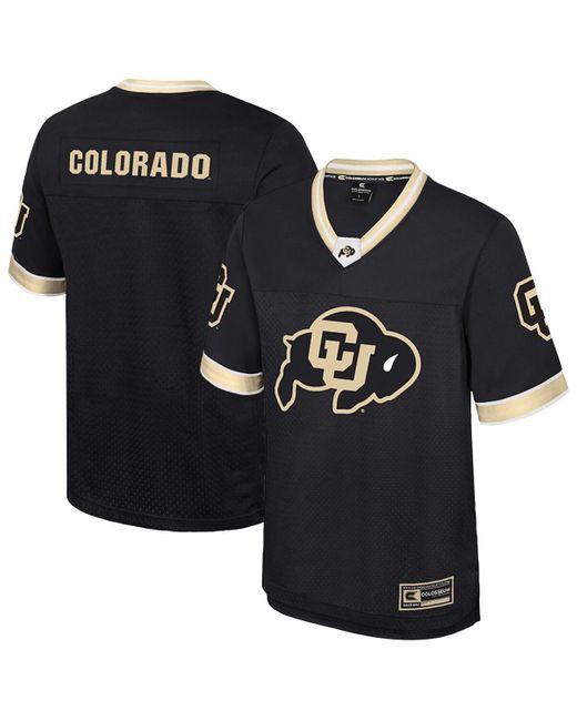 Colosseum Athletics Black Colorado Buffaloes Nothing But The Hits Football Jersey for men