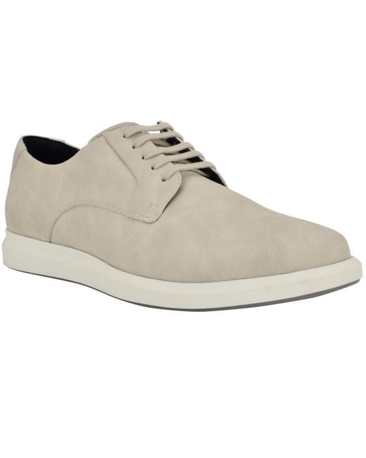 Calvin Klein White Yuzo Casual Loafers for men