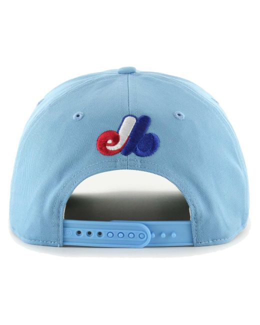 '47 Blue 47 Brand E Montreal Expos Cooperstown Collection Wax Pack Premier Hitch Adjustable Hat for men