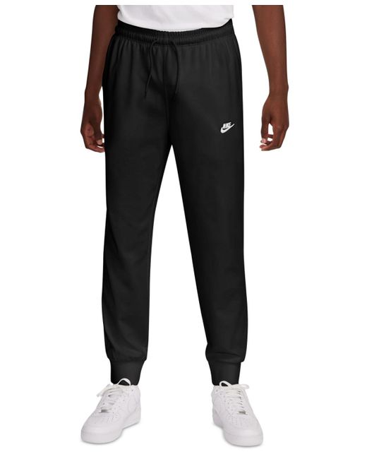 Nike Black Club Fleece Knit joggers for men