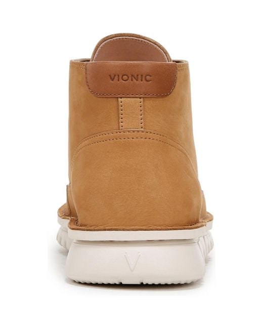 Vionic Brown Uptown Chukka Boots for men