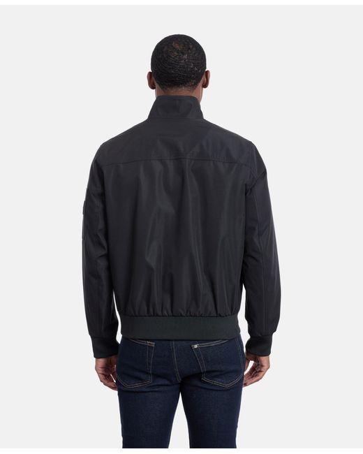 Calvin Klein Blue Ripstop Bomber Jacket for men