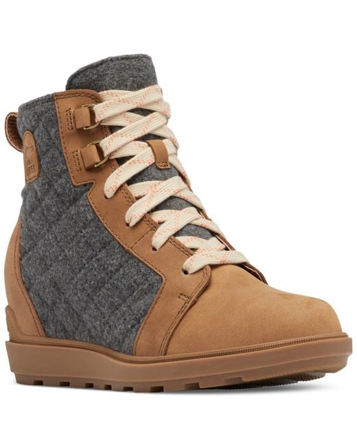 Sorel hot sale heeled booties