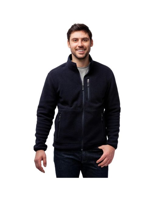 Free Country Signature High Pile Jacket in Blue for Men | Lyst