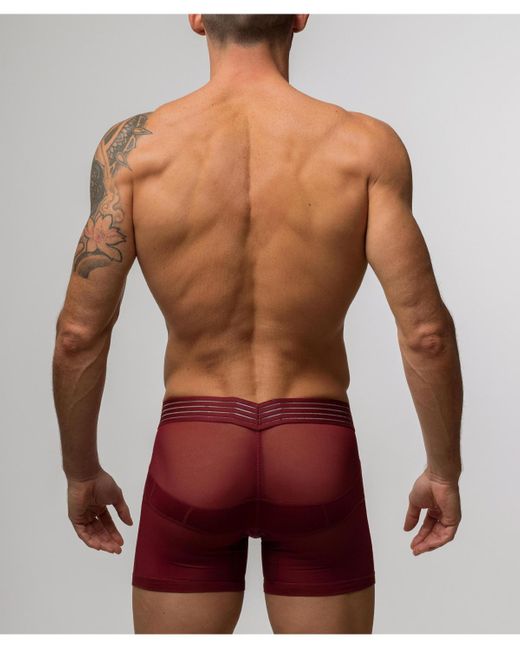 Rounderbum Red Sxy Nights Anatomic Boxer Brief for men