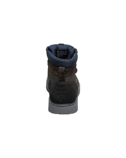 Nunn Bush Black Karnak Plain Toe Boot for men