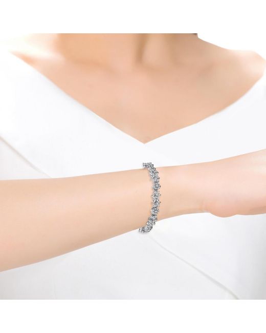 Genevive Jewelry White Sterling