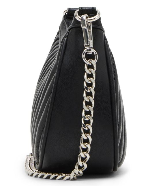 Steve Madden Black Vickie Small Shoulder Bag