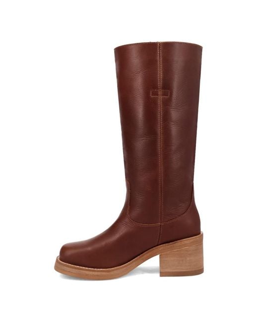 Dingo Brown Vagabond Leather Boot