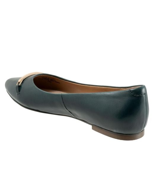 Trotters Blue Everly Flat