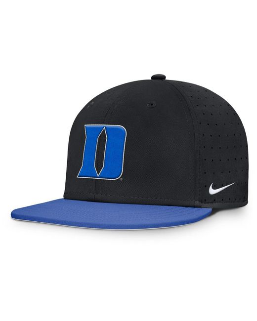 Nike Duke Blue Devils On-field Dugout True Performance Fitted Hat for men