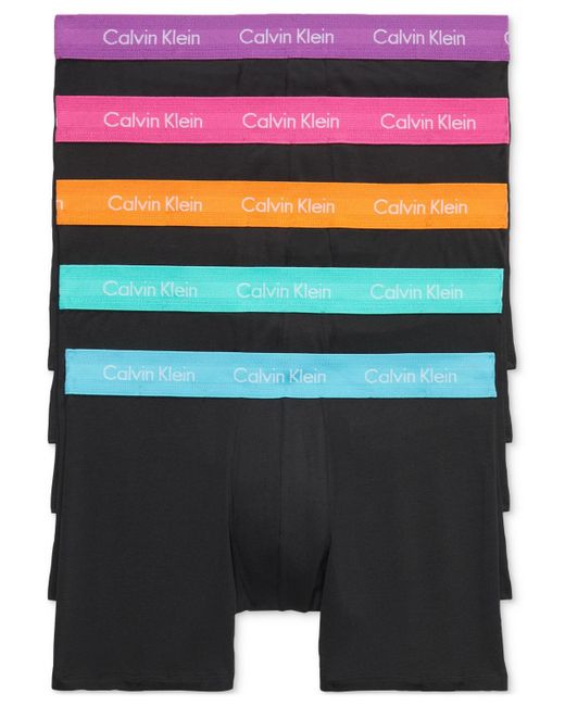 Calvin Klein Multicolor The Pride Edit 5-pk. Boxer Briefs for men