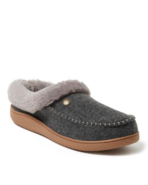 Dearfoams Gray Baro Energy Return Clog House Shoe Slipper for men