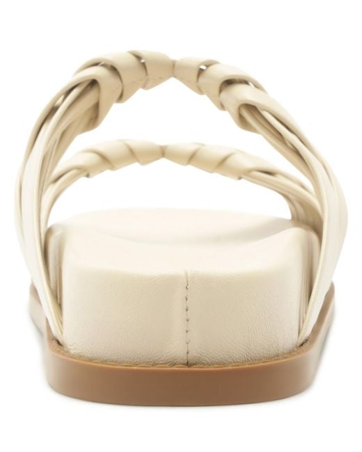 SCHUTZ SHOES White Tara Sporty Flat Heel Sandals