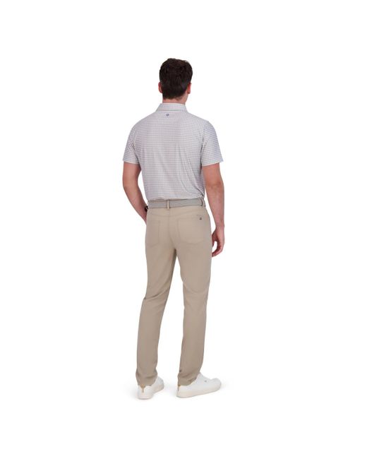 Ben Sherman Gray 4 Way Stretch Tech Pants for men