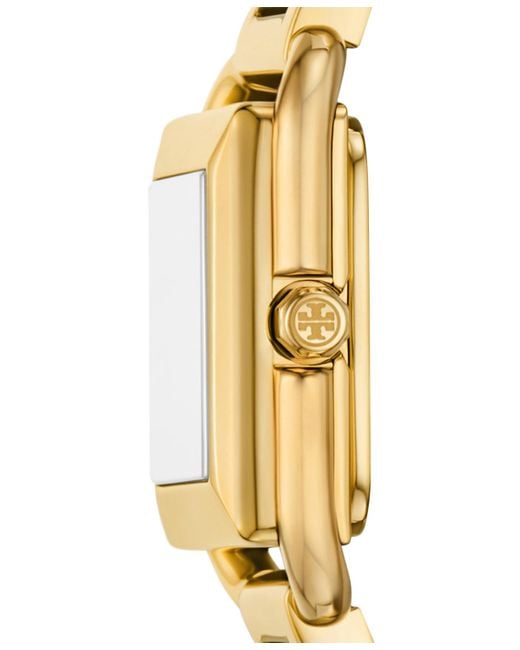 Tory Burch Metallic The Kira Square Small Gift Set Quartz Three-hand Stainless Steel