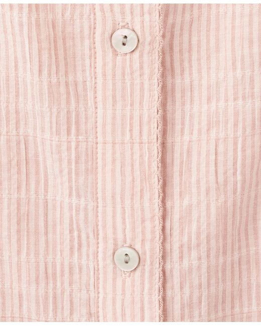 Mango Pink Two-piece Cotton Pajama Set